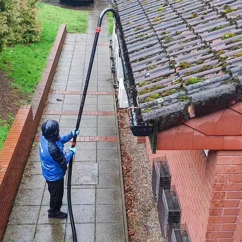 Professional gutter cleaning service for residential homes in Pennsauken, NJ